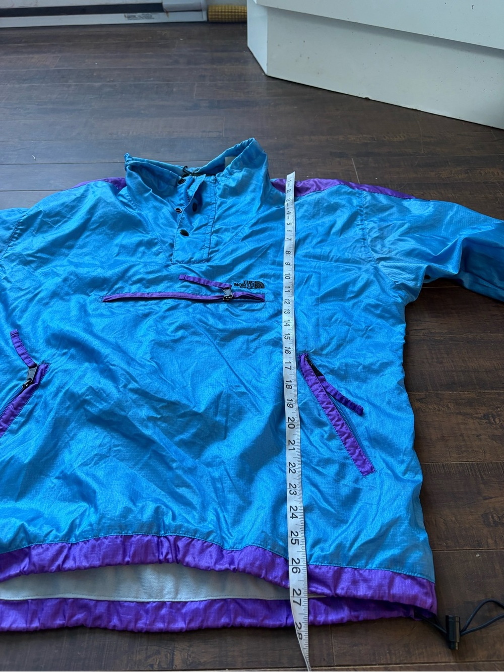 The North Face vintage streetwear Y2K Colour block lightweight Windbreaker - Picture 8 of 10